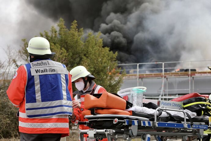 Brand Korb Hallenbad