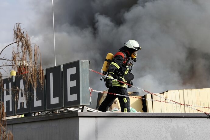Brand Korb Hallenbad