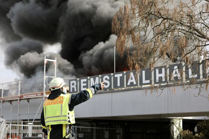 Brand Korb Hallenbad