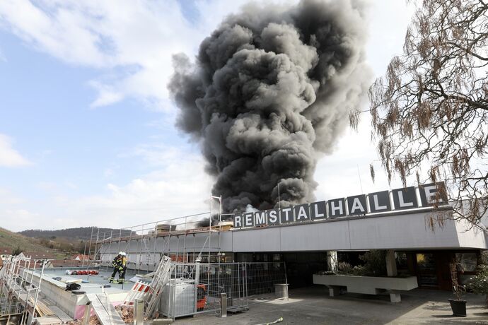 Brand Korb Hallenbad