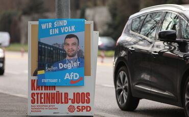 Degler Wahlplakat AfD Stuttgart