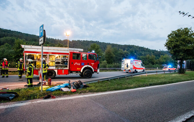 Schwerer Unfall auf der B 29 - Bild 03_2