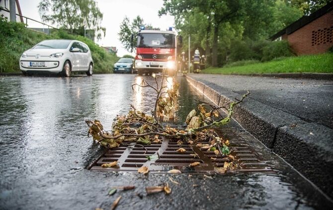 Keller Wasser Unwetter Regen Gewitter Feuerwehr_9