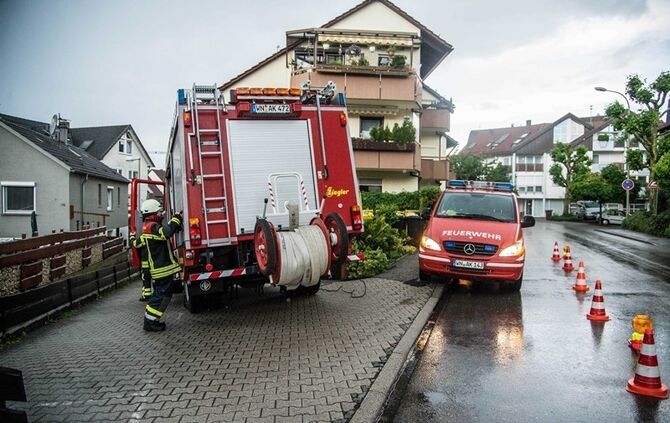 Keller Wasser Unwetter Regen Gewitter Feuerwehr_18