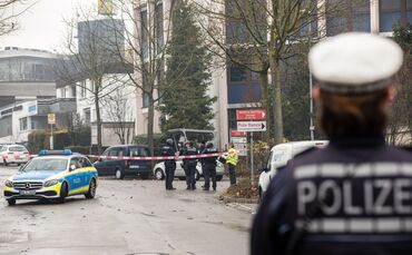 Polizeieinsatz, Person angeschossen, Täter flüchtig, Gewerbegebiet Eisental, Waiblingen, 07.01.2020