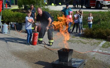 Brandschutzunterricht an der Nachbarschule_0