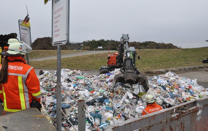 Feuer in Müllauto_0