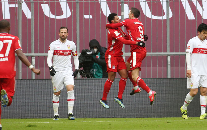 Fußball FC Bayern München vs. VfB Stuttgart