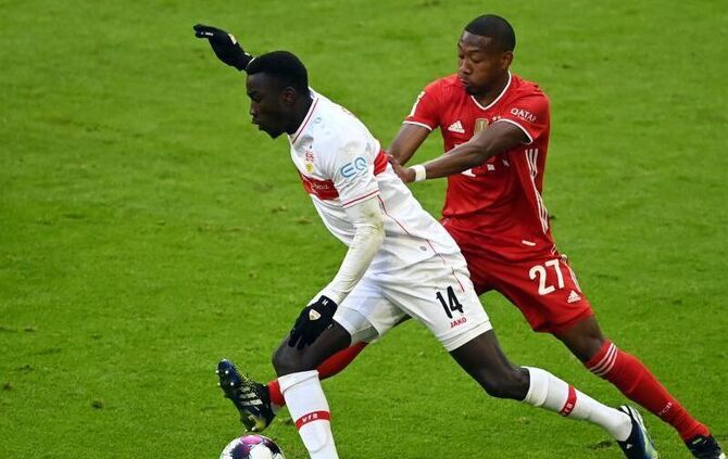 Silas Wamangituka und David Alaba