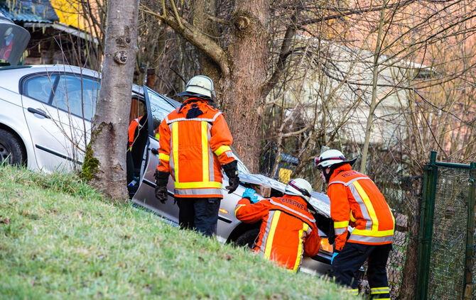 Schwerverletzter nach Unfall_31