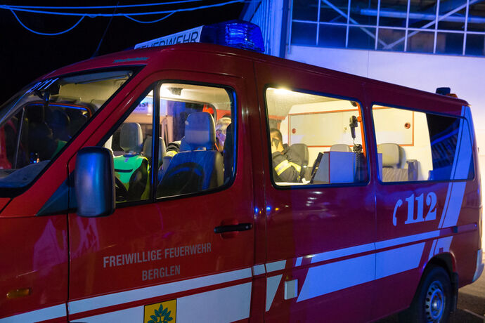 Gebäudebrand, Erlenstr., Berglen-Steinach, 22.03.2021