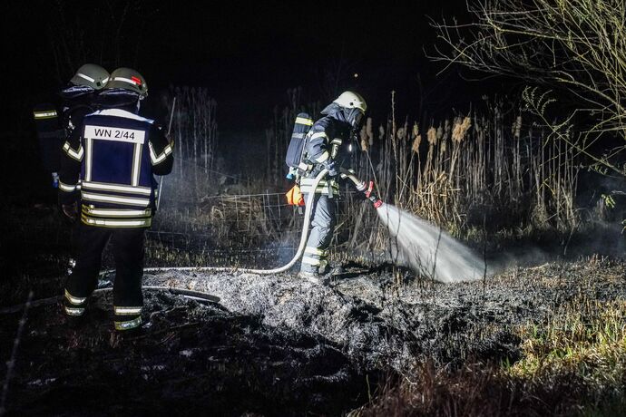 Waiblingen-Beinstein: Wiese und Teile vom Gewaechshaus brennen ab – Brandstiftung? Beim selben Besitzer brannte es im Juli 2020