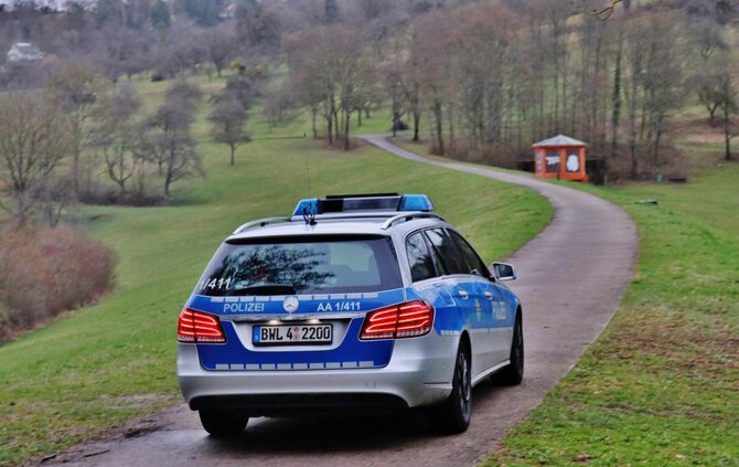 Hunderettung aus Bachrohr in Winterbach