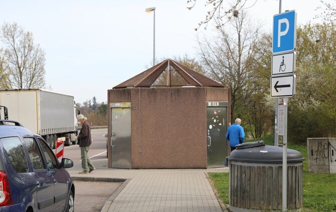 maroden WC-Anlagen