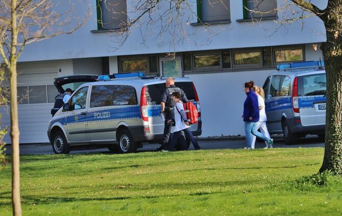 Polizeieinsatz im Winnender Klinikum
