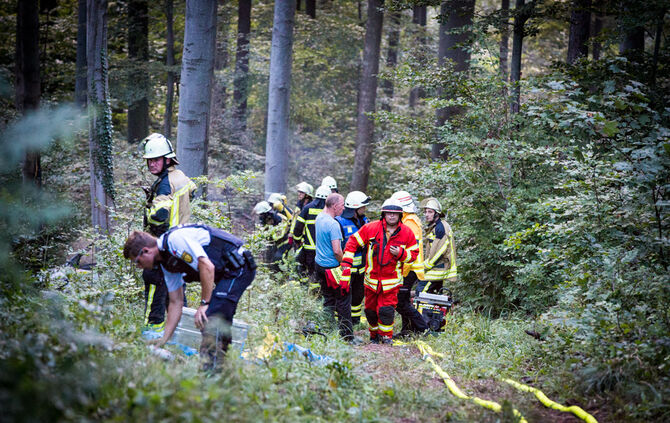 Ein Toter nach Unfall un Rudersberg - Bild 01_1