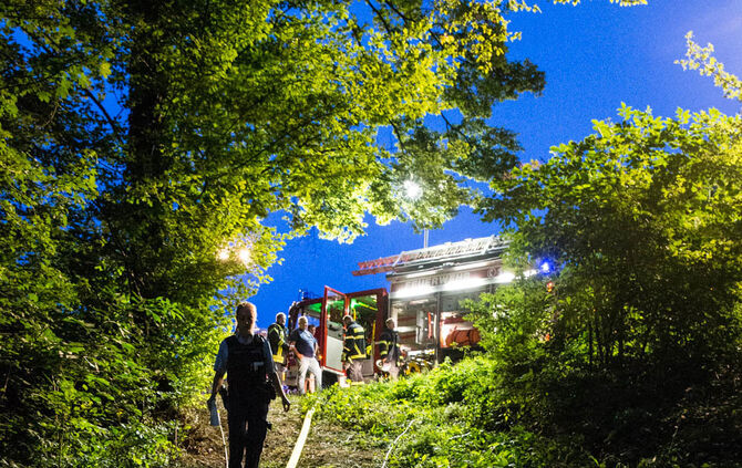 Ein Toter nach Unfall un Rudersberg - Bild 12_10