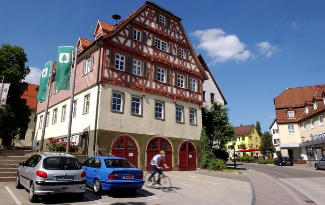 Rathaus Welzheim foto Zuern
