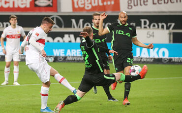 Fußball VfB Stuttgart vs. VfL Wolfsburg