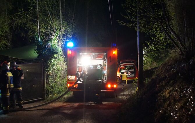 Feuerwehreinsatz in Weinstadt