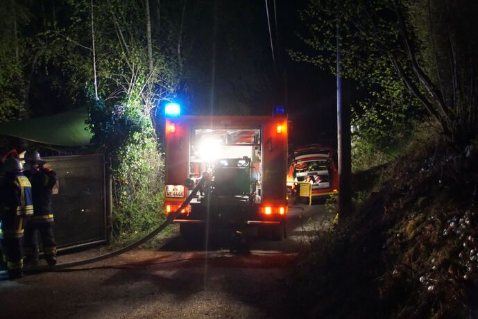 Feuerwehreinsatz in Weinstadt