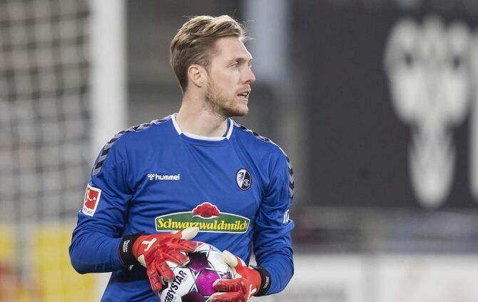 Freiburgs Torhüter Florian Müller