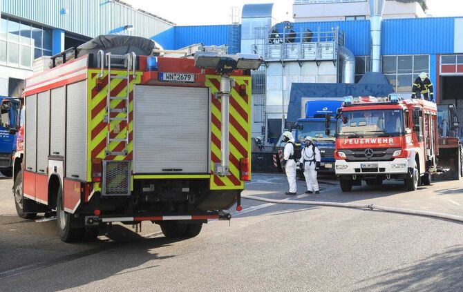Feuerwehr Eisentalstraße Waiblingen 26.4.2021