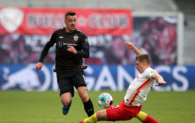 Fußball Bundesliga  RB Leipzig  vs. VfB Stuttgart