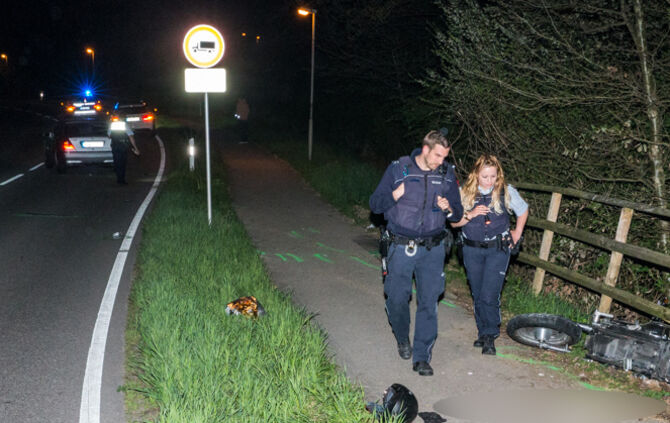 Motorradfahrer schwer verunglückt - Bild 01_0
