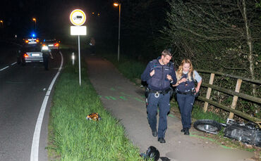 Motorradfahrer schwer verunglückt - Bild 01_0
