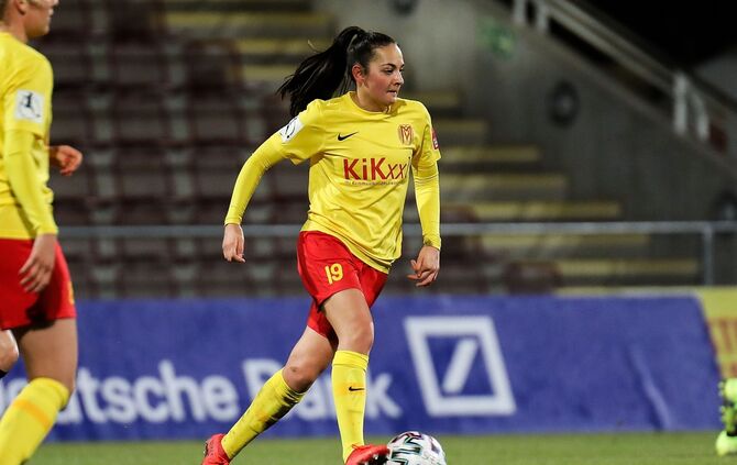 Fussball Frauen Flyeralarm 1. Bundesliga, Eintracht Frankfurt - SV Meppen