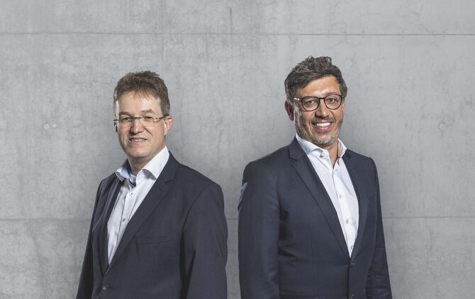 Pierre-Enric Steiger und Claus Vogt
