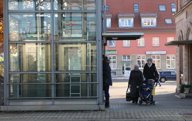 Bahnhofsaufzug
