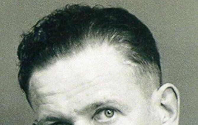 Der junge Unternehmer Andreas Stihl./The young manufacturer Andreas Stihl.