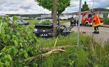 Unfall Winnenden-Hertmannsweiler Samstag (15.05.)