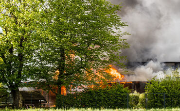 Grossbrand Kindergarten, SOS Kinderdorf, Schorndorf-Oberberken, 16.05.2021.