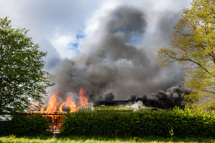 Grossbrand Kindergarten, SOS Kinderdorf, Schorndorf-Oberberken, 16.05.2021.