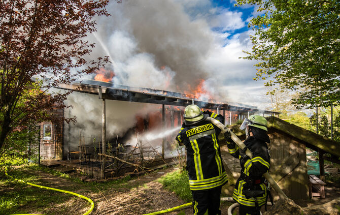 Grossbrand Kindergarten, SOS Kinderdorf, Schorndorf-Oberberken, 16.05.2021.