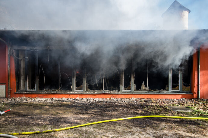 Grossbrand Kindergarten, SOS Kinderdorf, Schorndorf-Oberberken, 16.05.2021.