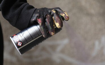 Graffiti Sprayen Sprayer Spraydose Symbol Symbolbild symbolfoto