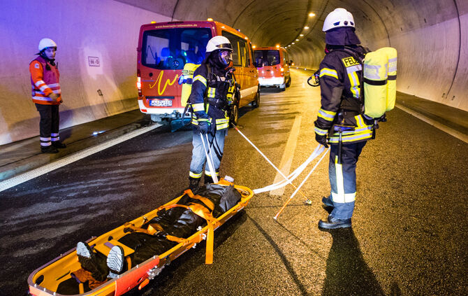 Rettungsübung im Leutenbachtunnel - Bild 26_26