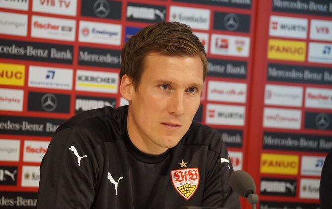 VfB-PK vor Bielefeld Hannes Wolf_0