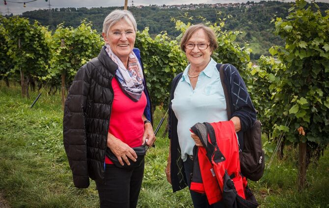 Weinprobe in den Weinbergen Ã¼ber Schnait_7