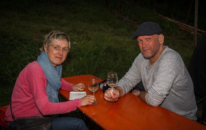 Weinprobe in den Weinbergen Ã¼ber Schnait_20