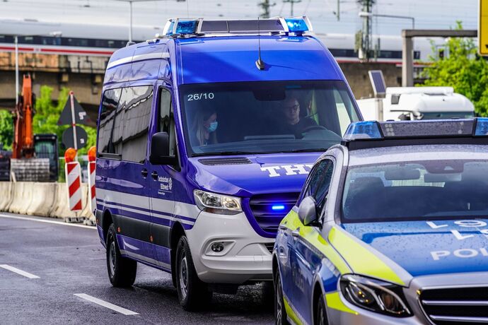 Stuttgart: Bei Arbeitsunfall toedlich verletzt