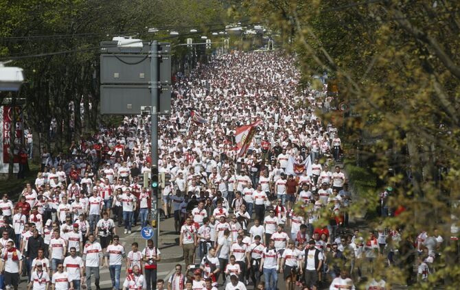 Fanmarsch Commando Cannstatt 97 VfB vs. KSC_9