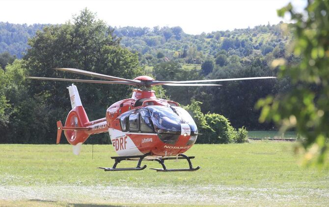 rettungshubschrauber drf symbol symbolbild symbolfoto