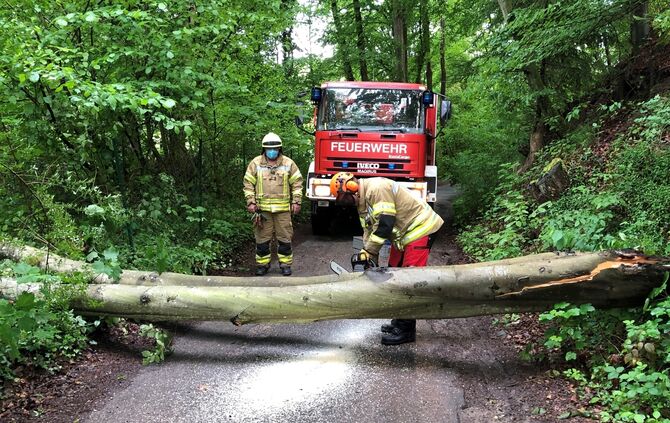 Feuerwehr-Einsatz Kernen