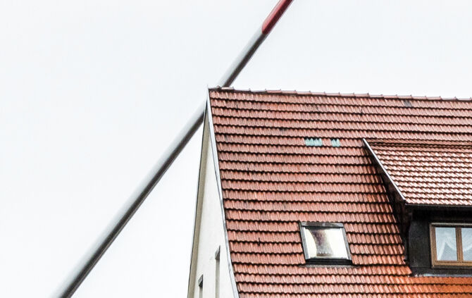 Windradtransport zur Winradbaustelle, Goldboden, Winterbach, 21.11.2017.