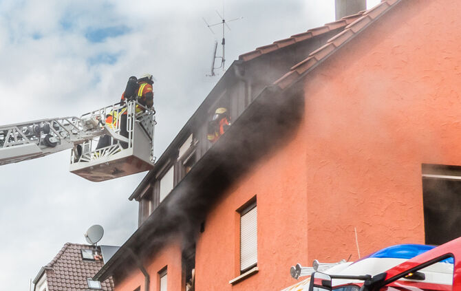Gebäudebrand in Winnenden - Bild 05_0